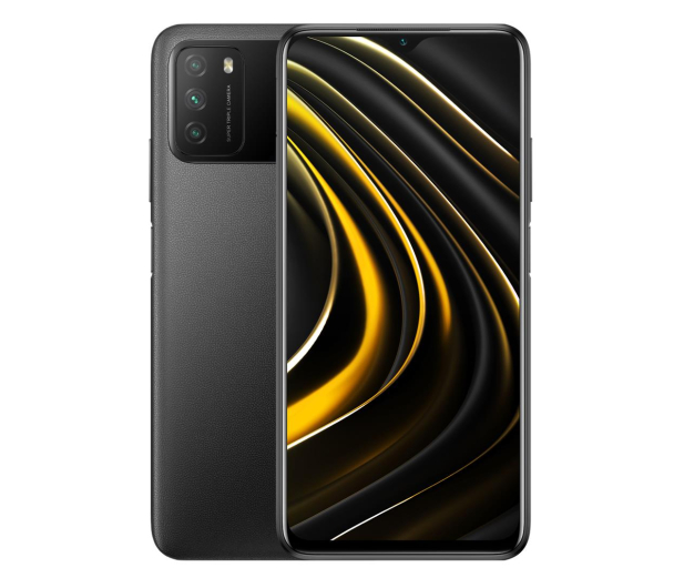 Xiaomi POCO M3 4/64GB Power Black - 608683 - zdjęcie